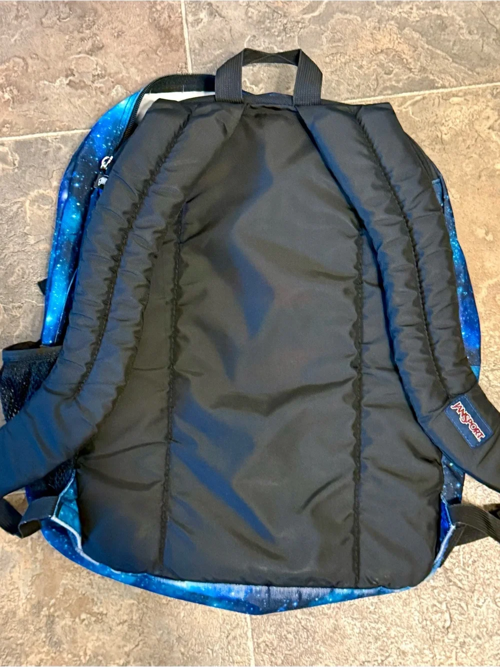Jansport Blue Galaxy Print Backpack